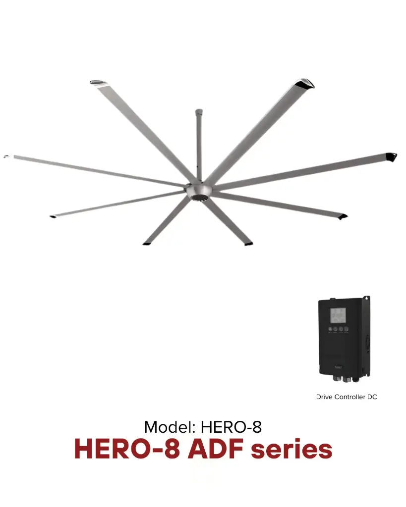 HVLS HERO 8 ADF series |