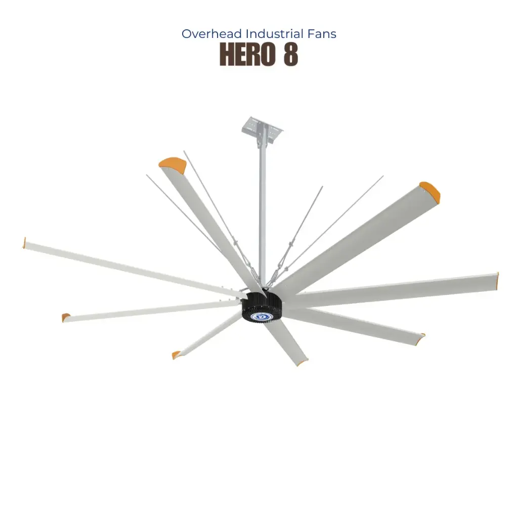 Quạt trần HVLS HERO 8 |