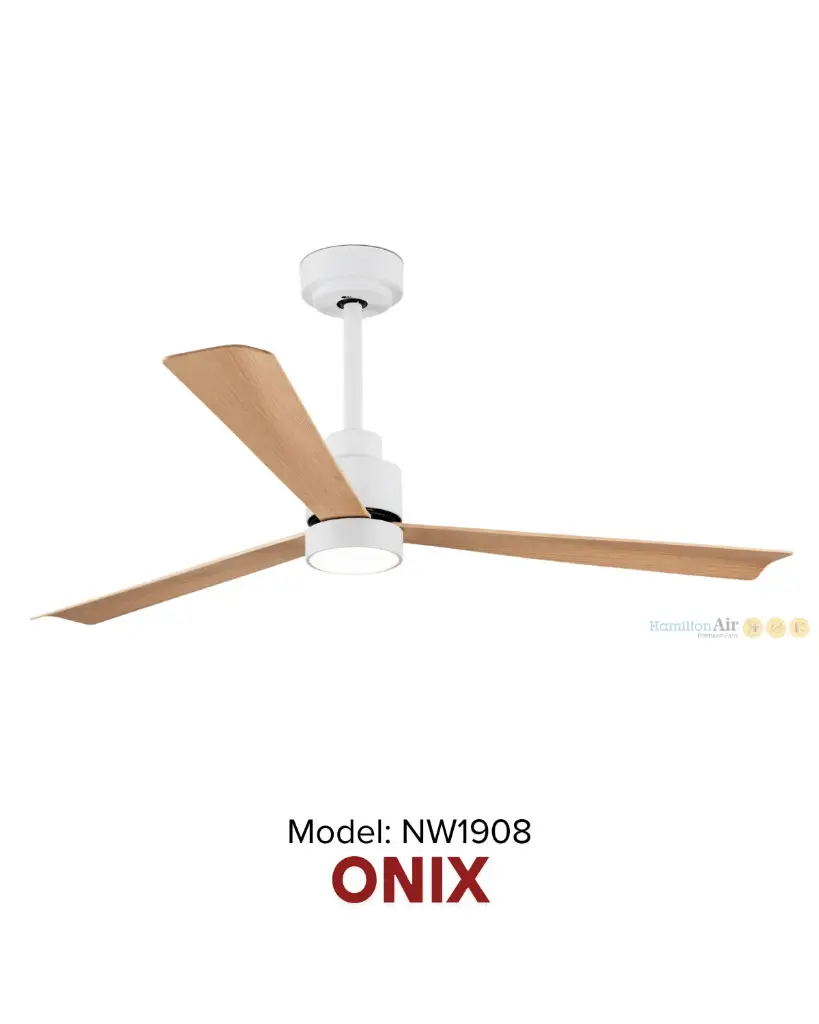 Quạt trần ONIX Caramel White |