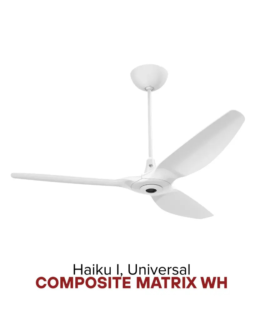 Haiku I Ø60" White Composite Matrix |