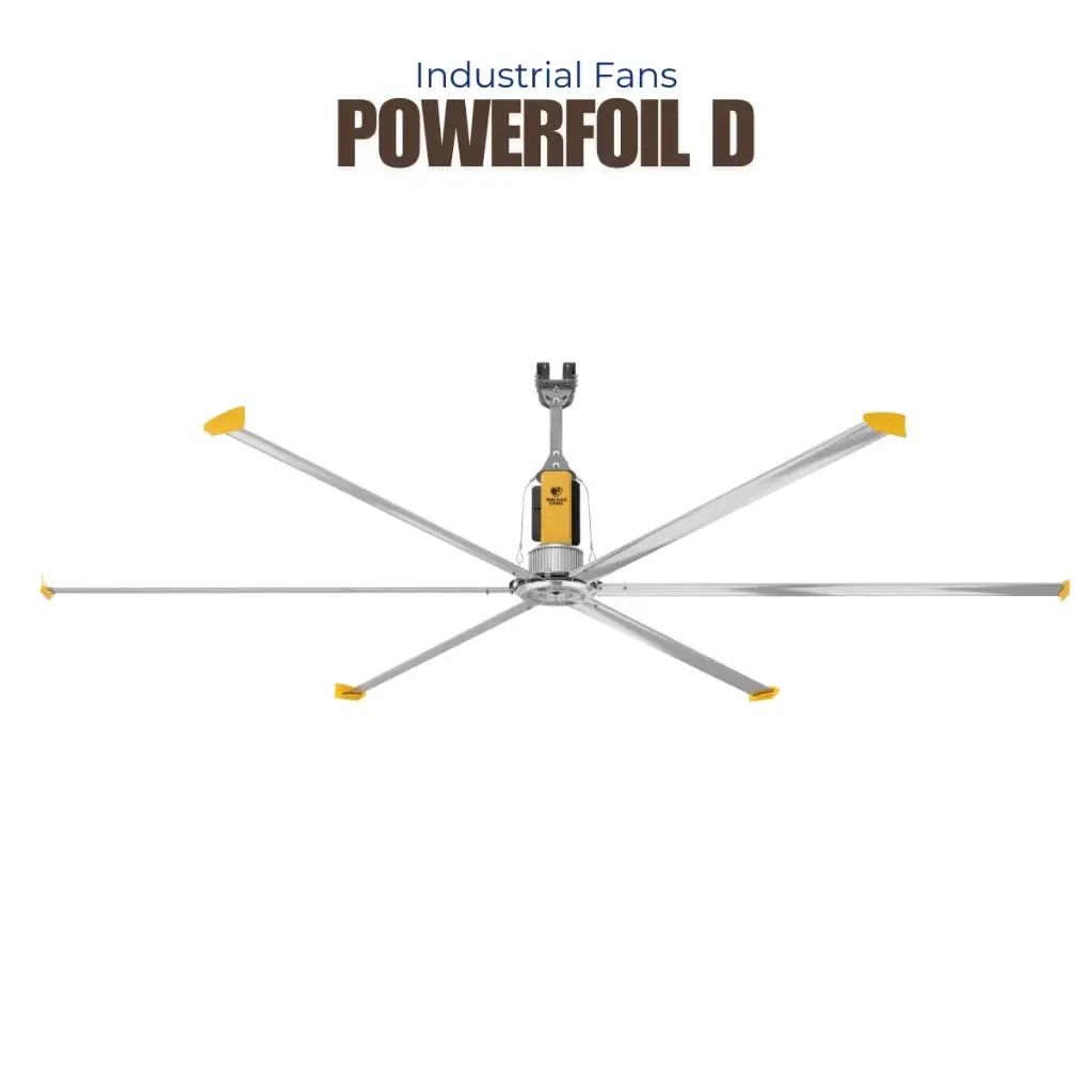 Quạt trần HVLS Powerfoil D |