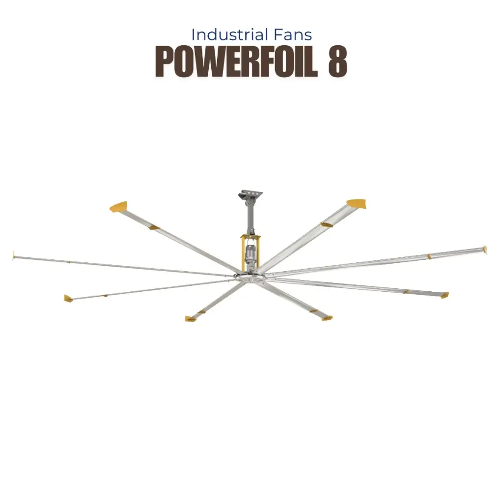 Quạt trần HVLS Powerfoil 8 |
