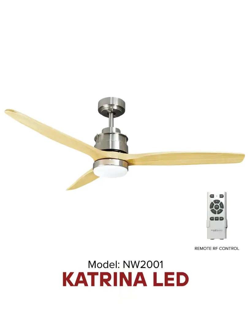 Quạt trần KATRINA LED BN |