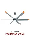 Quạt trần HVLS Pandora V150e Blue Royal